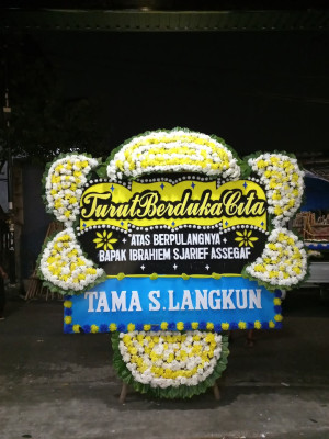 Papan Bunga Duka di Kalimulya